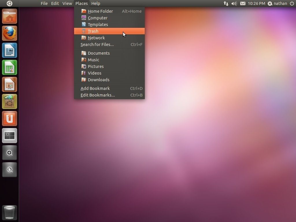 Le bureau Unity d'Ubuntu
