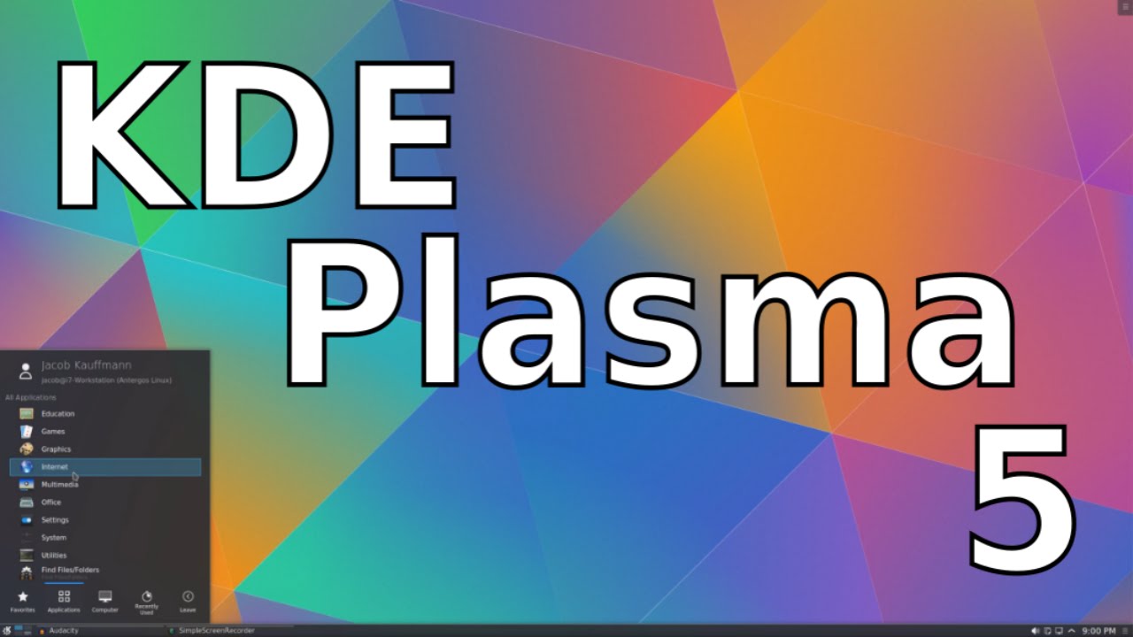 Обои kde plasma